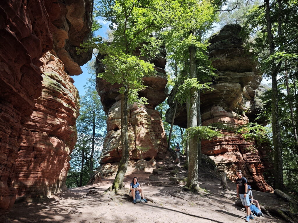 Sehenswerte Felsen Deutschland - die Altschlossfelsen