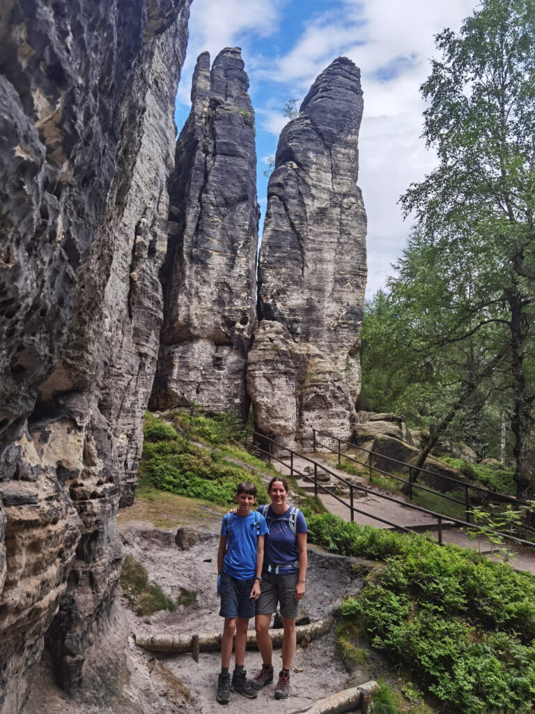 Wanderung Tyssaer Wände - echt beeindruckend